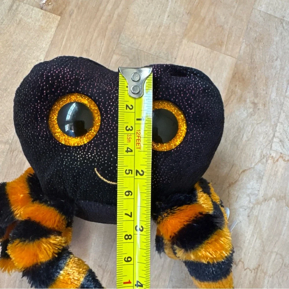 Ty‎ Beanie Boos COBB the Halloween Black & Orange Spider Approx 5 Inch New W/Tag